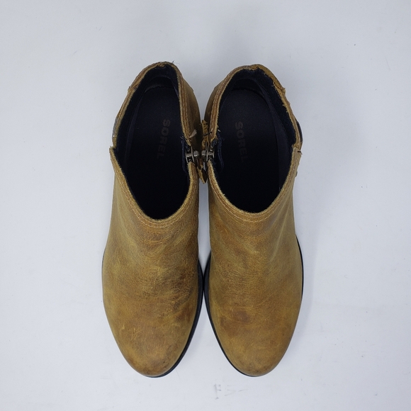 Sorel Lolla Ankle Boot Chestnut brown size 7.5 - Picture 3 of 9